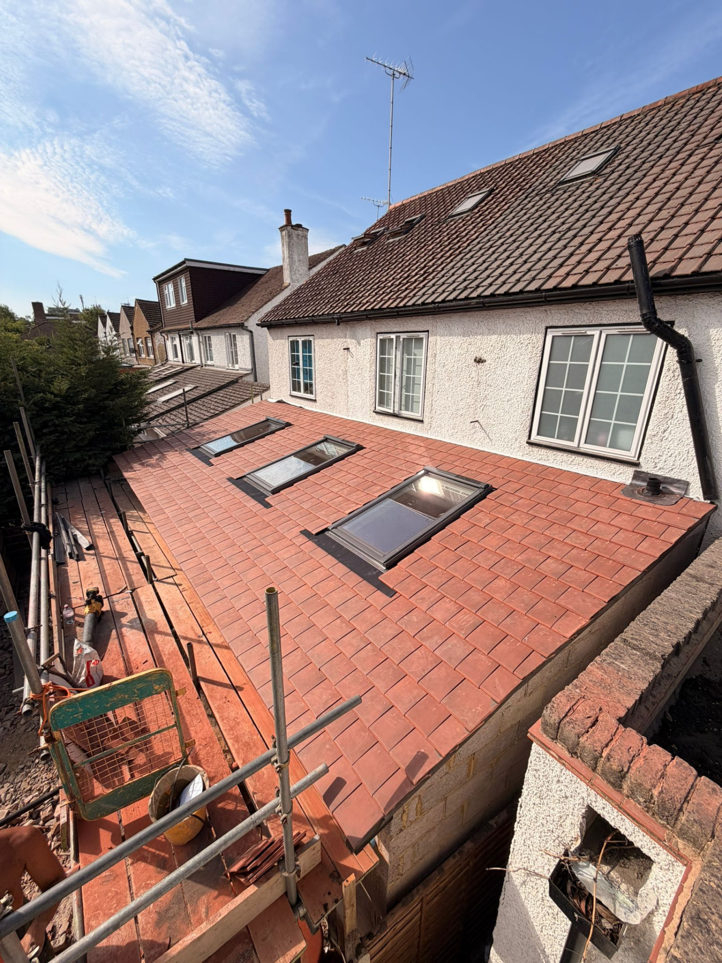 Completed roofing and leadwork by Heritage Roof & Lead Co.