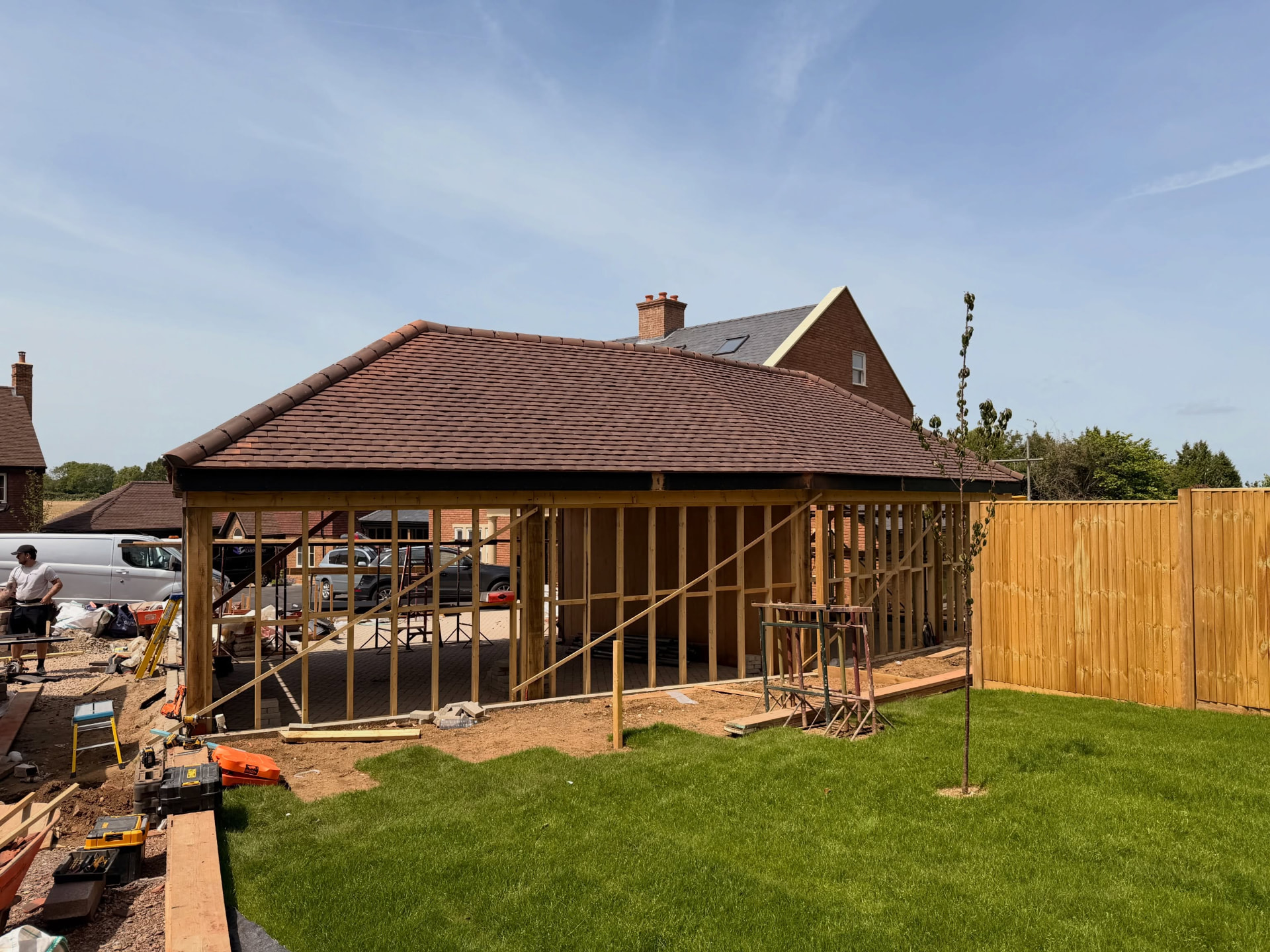Completed roofing and leadwork by Heritage Roof & Lead Co.