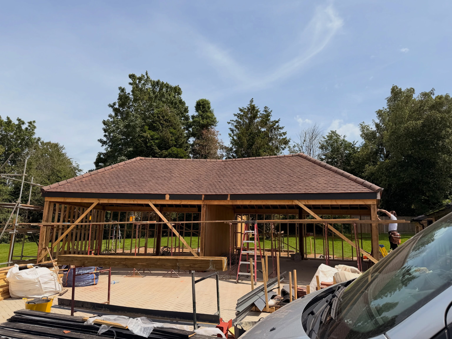 Completed roofing and leadwork by Heritage Roof & Lead Co.