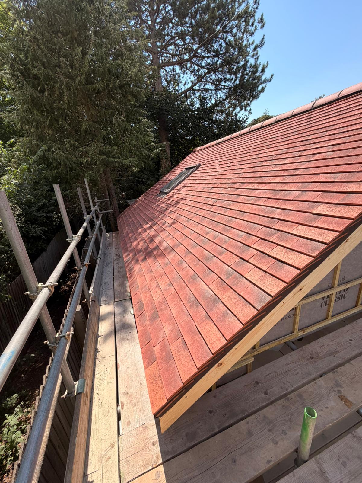 Completed roofing and leadwork by Heritage Roof & Lead Co.
